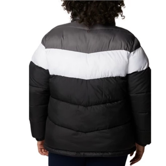 Columbia Womens Puffect Color Block Jacket - Picture 2 of 6